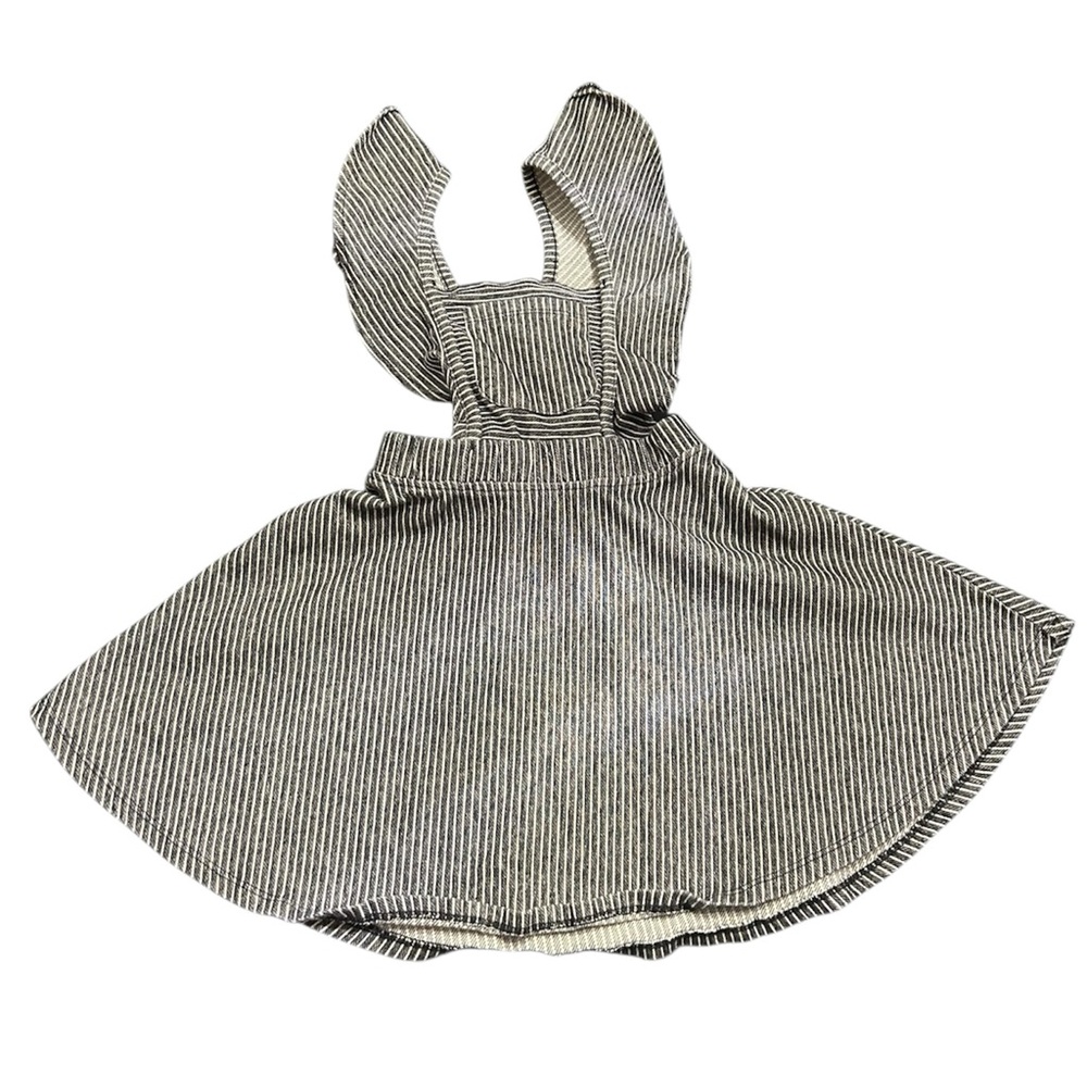 art class‎ Apron Style Striped Girls Dress